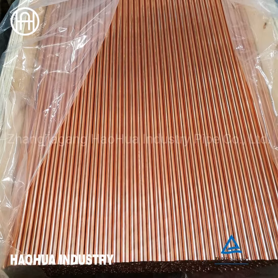 Tubi in ottone ASTM B111 Uns C44300 Tubi e tubazioni in lega di rame per scambiatore di calore